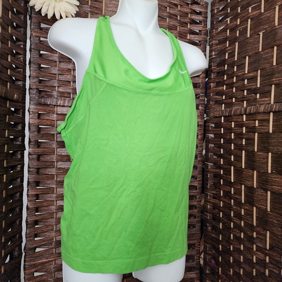 Nike Tank Top Sports top good condition color green light - Picture 3 of 6